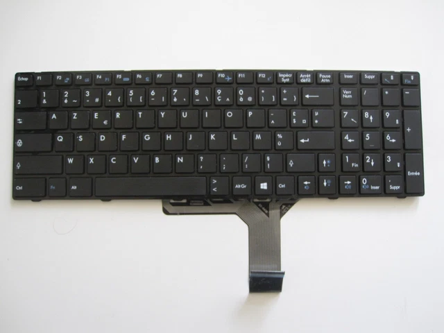 Clavier Generic pour PC de Bureau à Domicile, Clavier Français Azerty (Russe