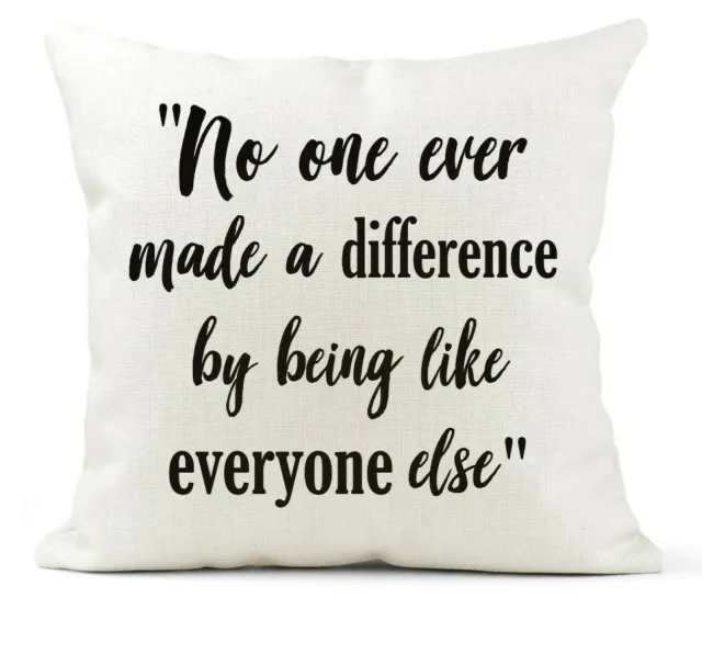 Cream Cushion The Greatest Showman Inspirational Quote Gift, Friend Gift