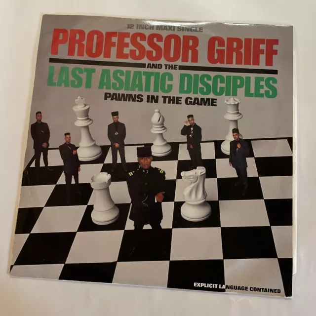 Professor Griff Public Enemy Last Asiatic Disciples Pawns In The Game 12"