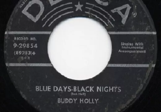 Buddy Holly Actor *2X3 Fridge Magnet* Rock Singer Country Blue Days Black Nights