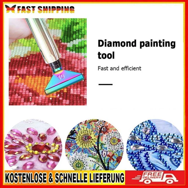 10 Bohrer Metallspitze Diamanten Zeichenwerkzeug Spitze Bohrstift Spitze DIY Far
