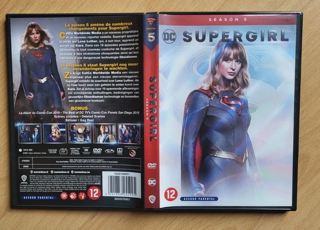 SUPERGIRL PACK 4 Dvd Serie Saison 5 Integrale 19 Episodes Aventures