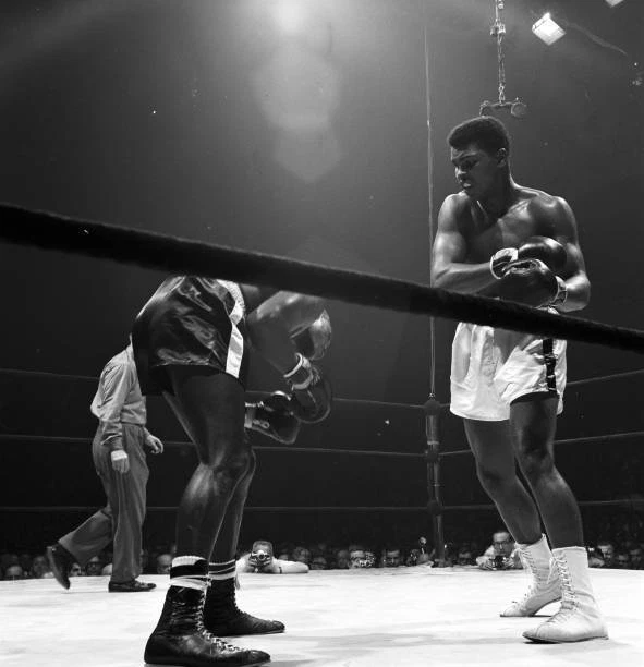 MUHAMMAD ALI VS Doug Jones 1963 Old Boxing Photo 64 $9.00 - PicClick AU