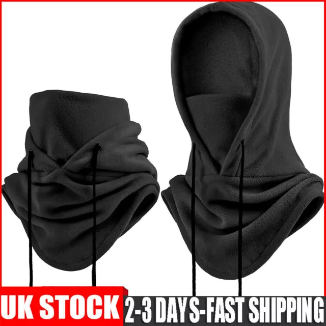 Balaclava Full Face Mask Men Womens Cycling Ski Lycra Warm Neck Motor Bike UK