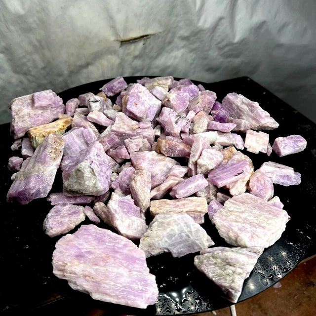 Kunzite Rough Lot 6.2Lbs Aaa Quality From Nigeria
