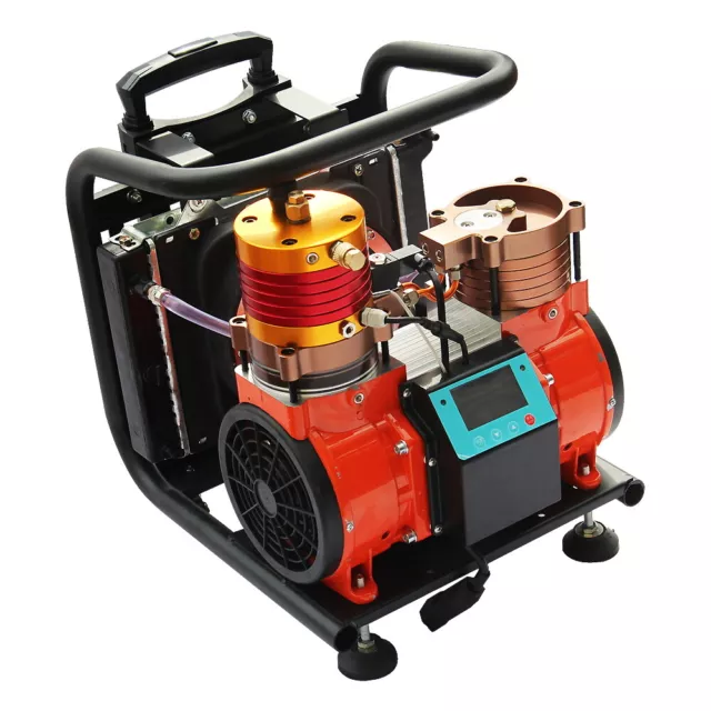 4500psi 110V Air Compressor Oil-free for Scuba Paintball Tank Air Gun Filling