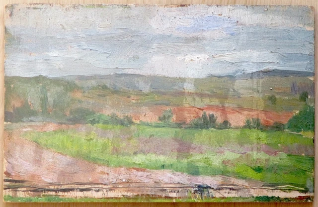 TABLEAU ANCIEN ETUDES D'atelier Georges Capgras Bouguereau Paysage ...