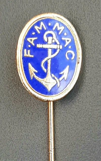 Insigne Marine AAML Anciens Marins - Émail Grand Feu - France