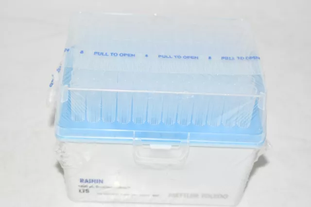 NEW Rainin 30389211 1000 uL BioClean Ultra Pipette Tips 96 Pieces Mettler Toledo