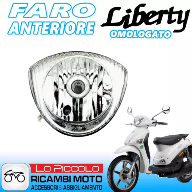 58178R Fanale Faro Originale Piaggio Liberty 50 Rst Goccia 2009 2010 2011 2012