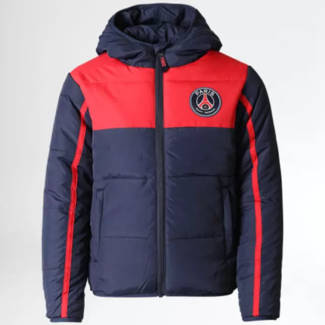 Paris Saint Germain Jacket (Size 6Y) Kid's Weeplay Football Puffer Jacket - New