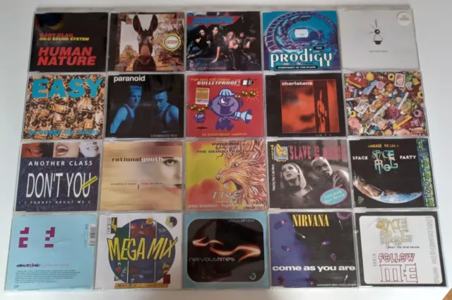 A voir Très Beau Lot De 40 CD (N°2) Maxi Musique Électro Un Port Pour La Plupart