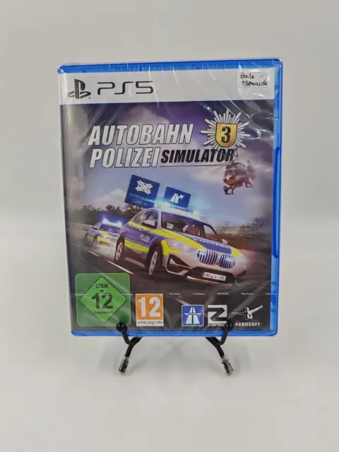 Jeu Playstation 5 Autobahn Police Simulator neuf sous blister (boite allemande)