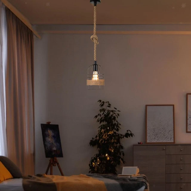 Vintage Style Pendant Light Chandelier Decorative Lamp Hanging Light for Home