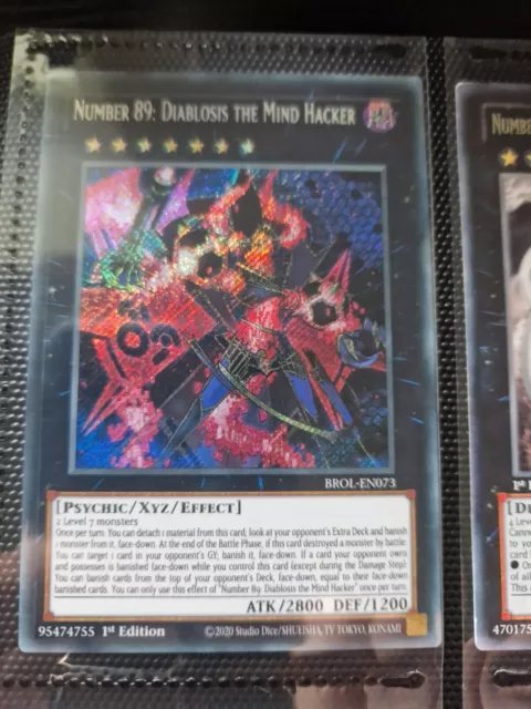 YuGiOh CP17-JP045 Ultra Rare Number 89: Diablosis the Mind Hacker