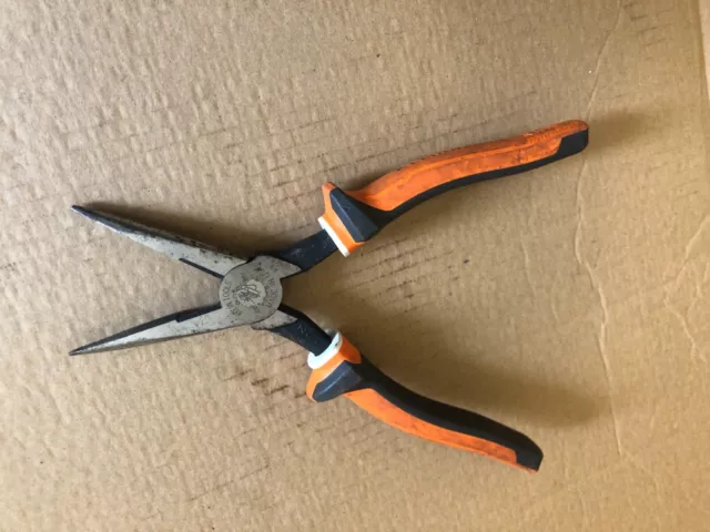 Klein Tools 9 Inch Long Nose Pliers made in USA