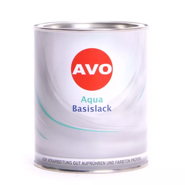 AVO Autolack für VW L90D Pastellweiss 1K Basislack 1L spritzfertig CPW1000S