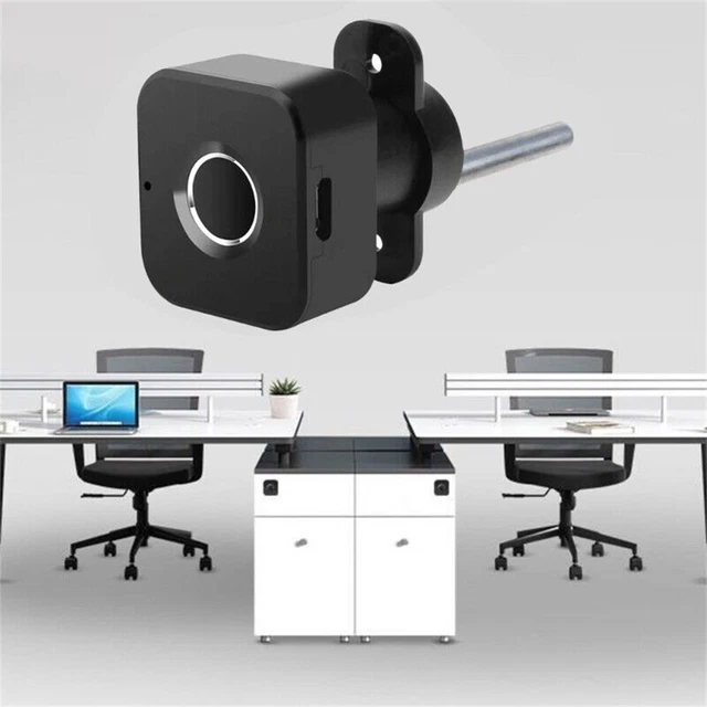 Comodino Intelligente Con Cassaforte A Impronte Digitali E Ricarica USB – Design Moderno In Marmo - 2