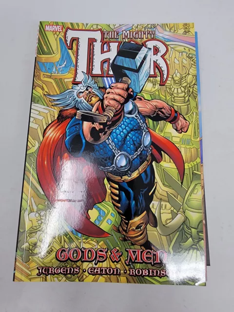 The Mighty Thor Gods & Men By Jurgens ~~ Marvel Tpb New