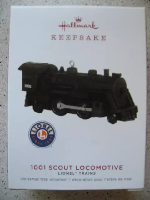 Hallmark Lionel Trains 1001 Scout Locomotive Ornament 24th in the Series 2019