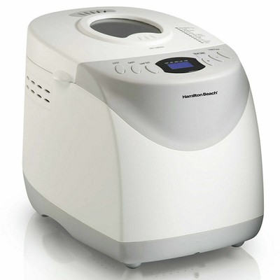 Hamilton Beach Home Baker 2 LB. Bread Maker 3 Easy Steps 600 W White 29881