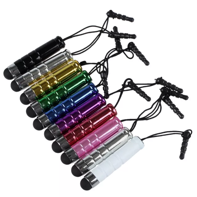 10 in 1 Bundle Capacitive Stylus / Styli Pen - Purple Red Green Gold2965