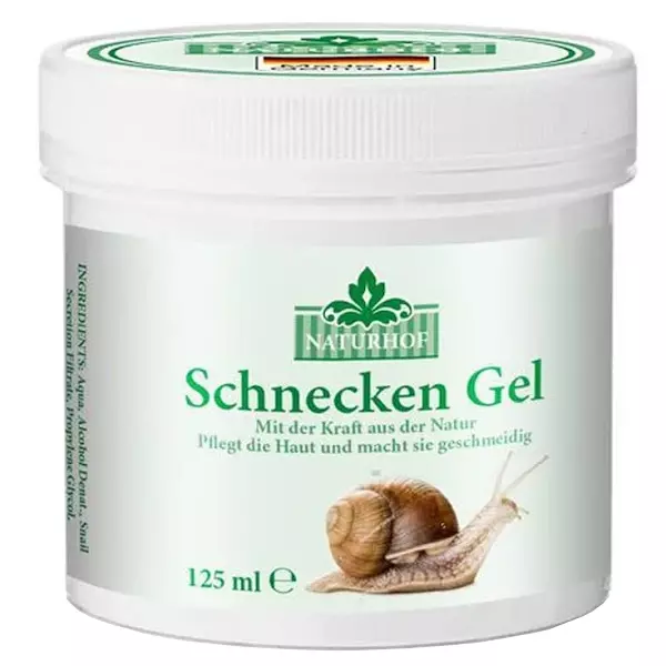 Gel de mucus d'escargot Naturhof, 125 ml