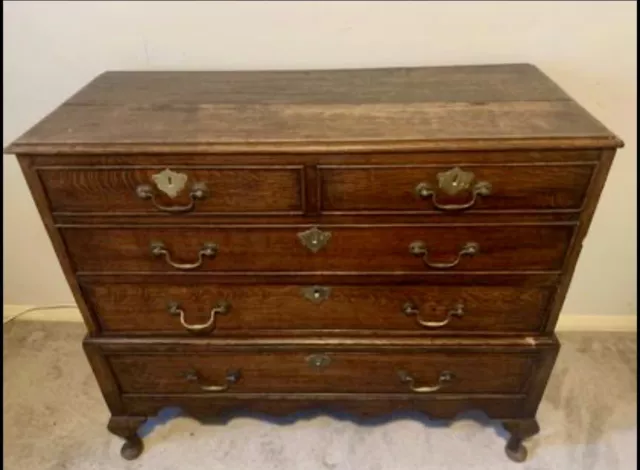 Exquisite 17th Century Lancashire Mule Chest Beautiful Chest of Drawers