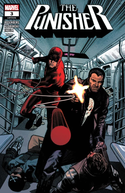 The Punisher #3 LGY #231 Main Cover 2019, Marvel NM-