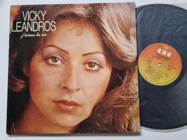 Vicky Leandros - J'aime La Vie LP France/  Ich liebe das Leben SUNG IN FRENCH