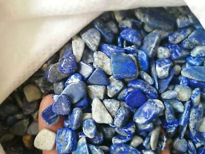 Natural Blue Lapis Lazuli Quartz Crystal Rough Polished Gravel Specimen  10kg