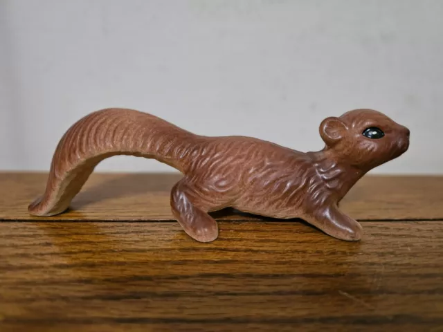 Vintage MCM Artmark Wall Climber Squirrel Figurine Ceramic 7” Long