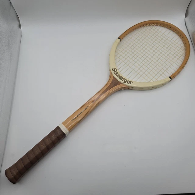 Raquette De Tennis SLAZENGER CHALLENGE N1 – Vintage, Bois, Occasion, Modèle Rétro