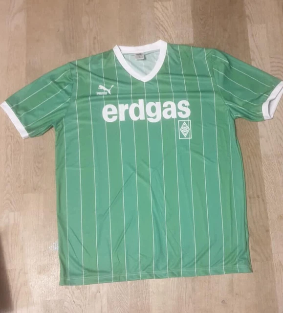 Borussia Mönchengladbach Trikot  Größe XL Gladbach Retro Erdgas 