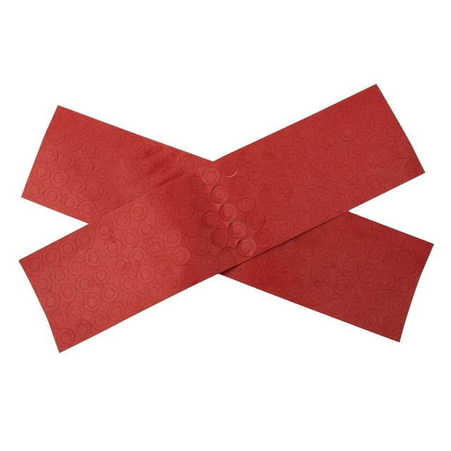 ISOLATECH Lot De 200 Isolateurs De Batterie En Carton 18650 Adhésifs Rouge 17 Mm - Anneaux D'isolation Autocollants Pour Pôle Positif - Papier D'orge Résistant à La Chaleur Et Durable