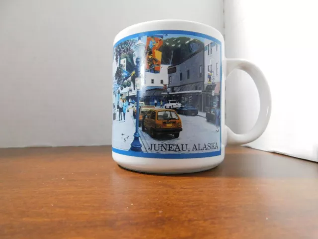 ARTIC CIRCLE ENTERPRISES--TERRY PYLES Juneau, Alaska Coffee Tea Cup Mug VGC