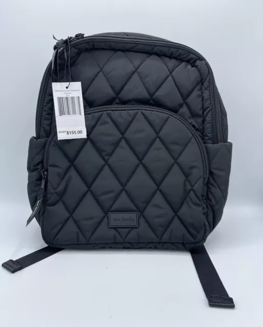 NEW Vera Bradley ULTRALIGHT COMPACT BACKPACK Bookbag School Travel Work $155