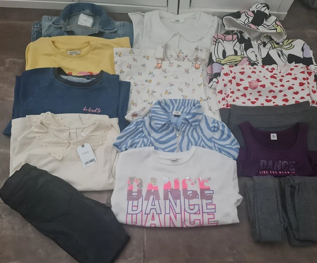 Gitls Next,River Island ,Zara,Tu Clothes Bundle Age 7-8 Yrs