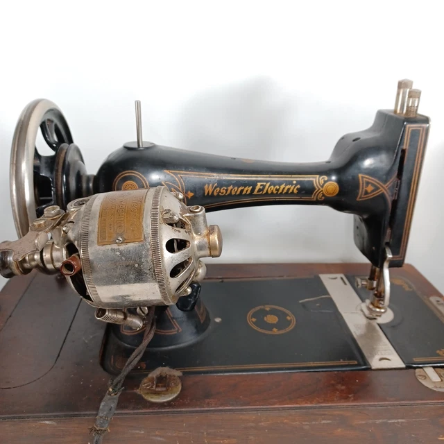 WESTERN ELECTRIC SEWING Machine Vintage/Antique for Restoration £110.54