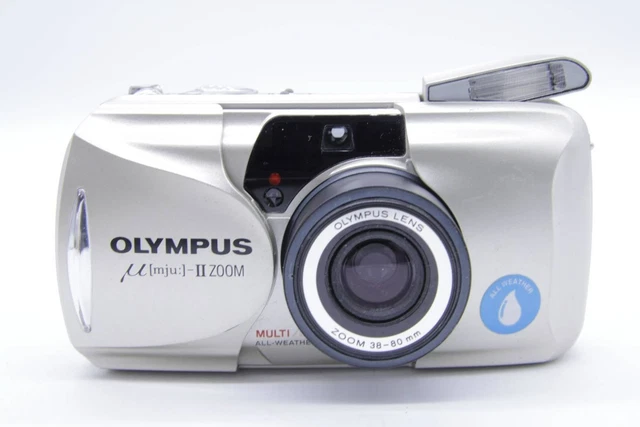 Olympus μ【mju:】ZOOM F0627-127-3v p Olympus μ [mju:] ZOOM F0627-127-3v Film Camera Used Easy to