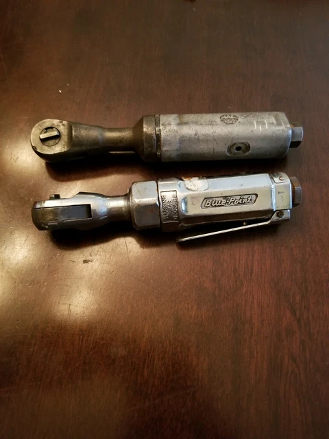 Blue Point Mac Tools 1/4 Drive Air Ratchets For Parts Or Repair Only