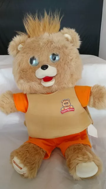 Teddy Ruxpin 2017 Animated Plush Talking Storytelling Bear Bluetooth LCD Eyes