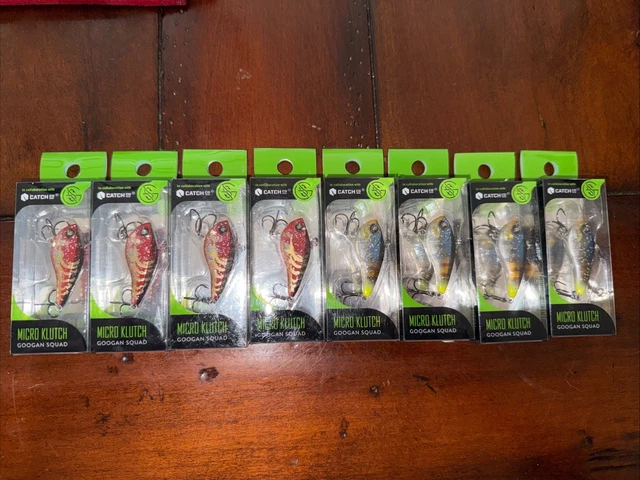 Lot De 12 Anciens Leurres De Pêche (crankbaits) Avec étui – Rapala Et Génériques