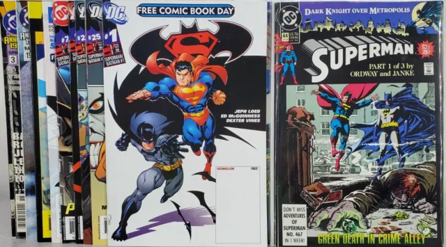 Superman/Batman Comic Book Starter Set All-Star Dark Knight Over