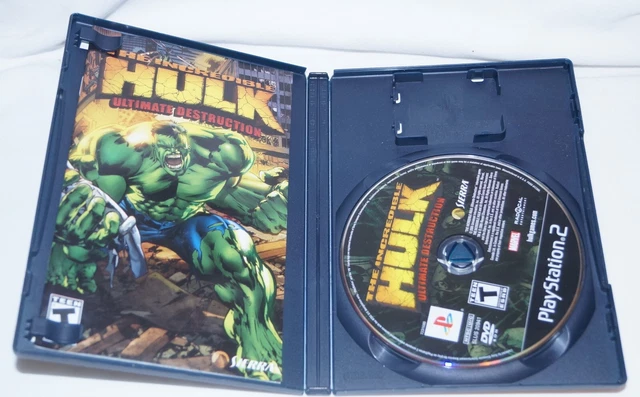 Jeu The Incredible Hulk Sur PS2 – Complet, Disque Comme Neuf, 1 Propriétaire