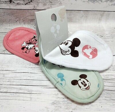 Disney Minnie Mickey Mouse del viso lavare panni per pulizia Set Regalo ECO Riutilizzabile