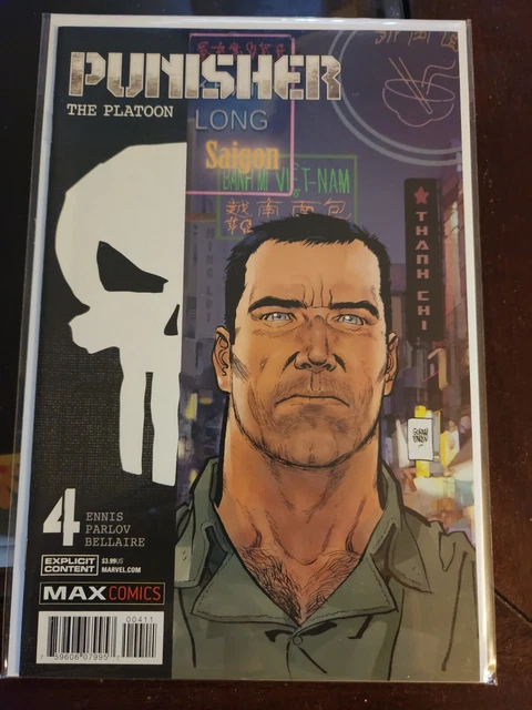 Punisher: The Platoon #4 MARVEL COMIC BOOK 9.8 V20-85