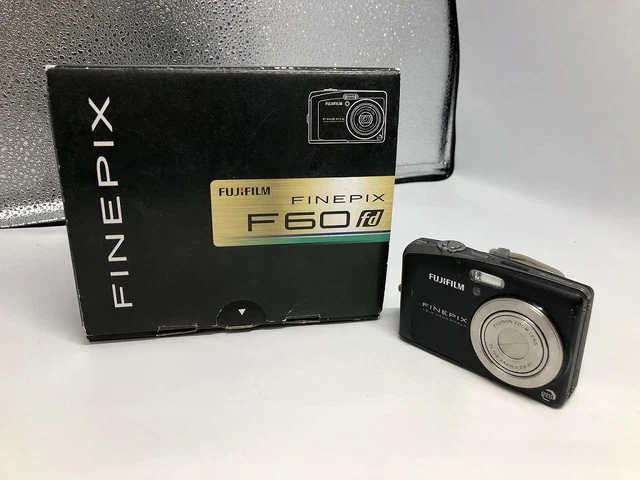 finpix f60fd美品 MINT in Box ] FUJIFILM FinePix F60fd Silver Compact Digital