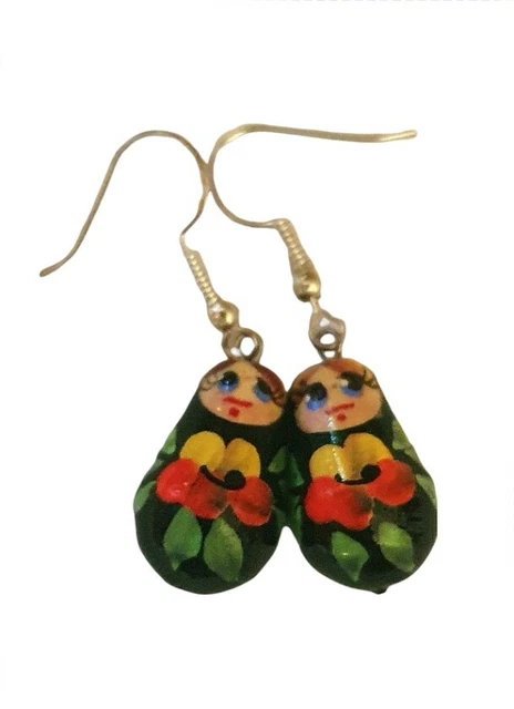 MATRIOCHKA CHAT - Chat en bois peinte a la main/ Poupées Russes Collection chats EUR 25,99 - FR