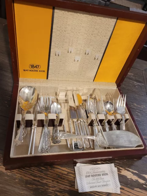 Rogers triple plate silverware sale